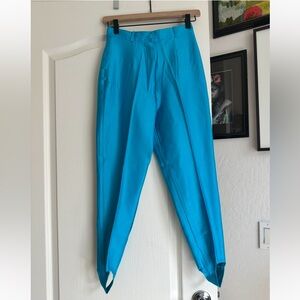 Vintage Rina Rossi Stir-Up Pants. Size: 3/4 🩵